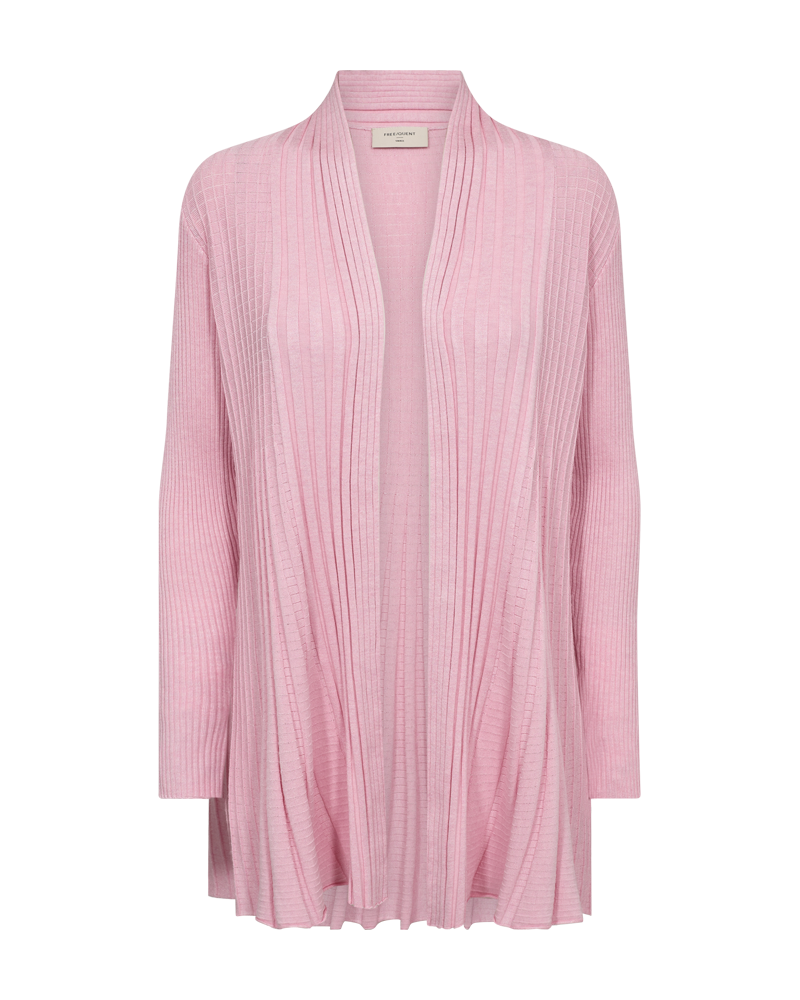 Claudisse Long Cardigan Dam Lilac Sachet Melange Freequent