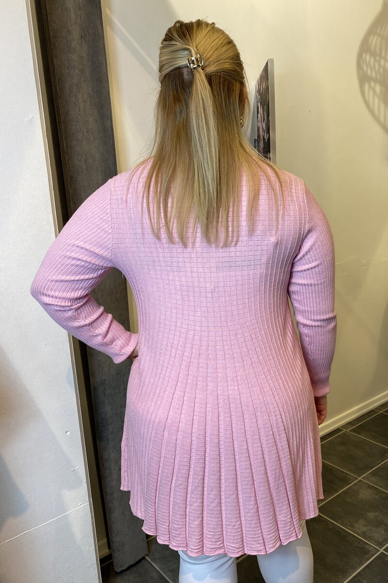 Claudisse Long Cardigan Dam Lilac Sachet Melange Freequent