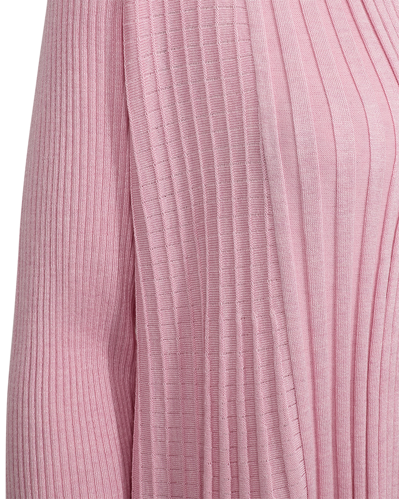 Claudisse Long Cardigan Dam Lilac Sachet Melange Freequent