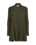 Claudisse Long Cardigan Dam Olive Night Melange Freequent
