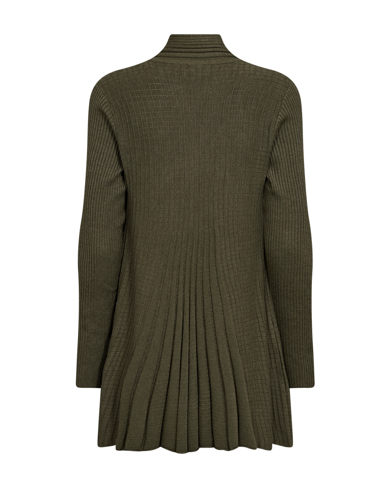 Claudisse Long Cardigan Women Olive Night Melange Freequent