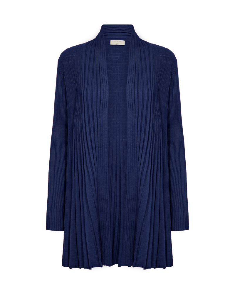 Claudisse Long Cardigan Dam Patriot Blue Freequent