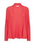 Claudisse Short Cardigan Dam Röd Bittersweet | Smilebutiken - Freequent