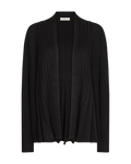Claudisse Short Cardigan Dam Svart Black | Smilebutiken - Freequent