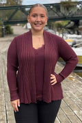 Claudisse Short Cardigan Dam Port Royal Melange Freequent