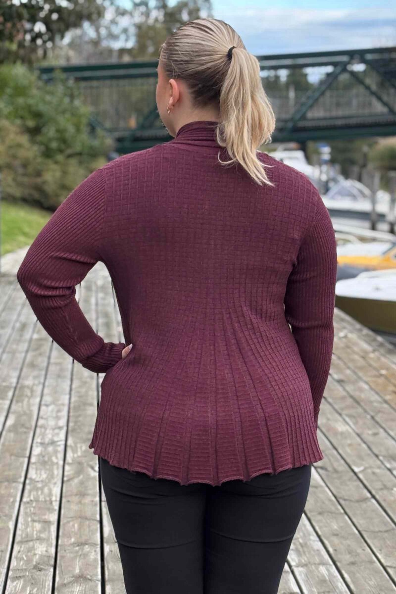 Claudisse Short Cardigan Dam Port Royal Melange Freequent