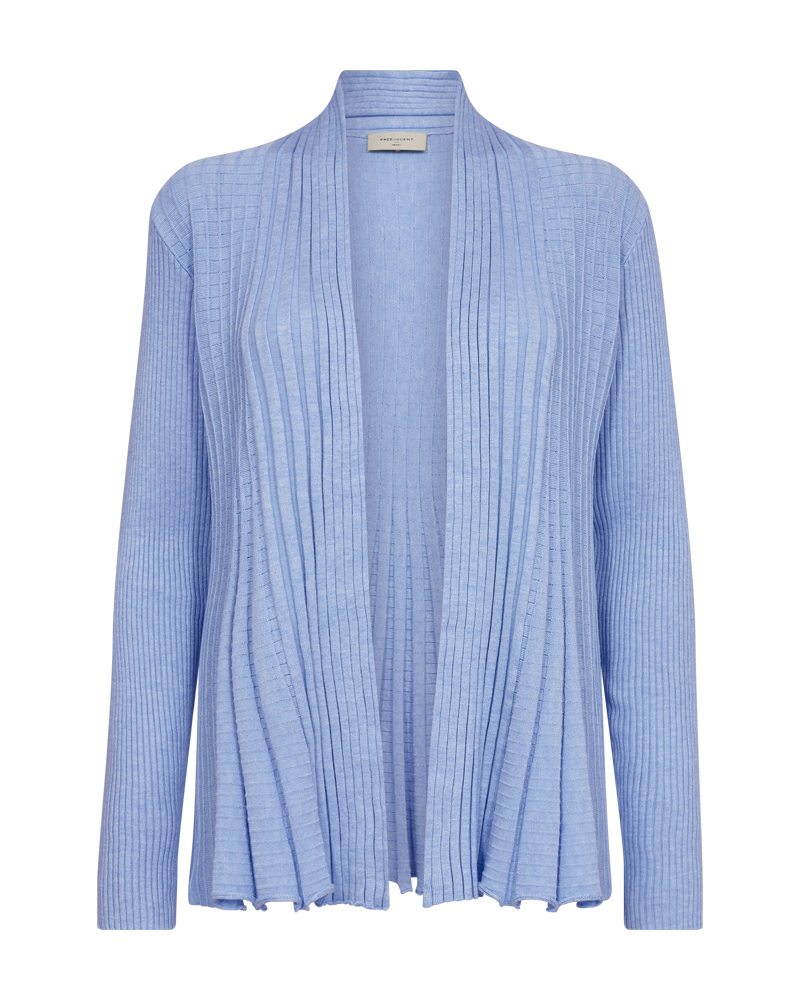 Claudisse Short Cardigan Dam Vista Blue Melange Freequent