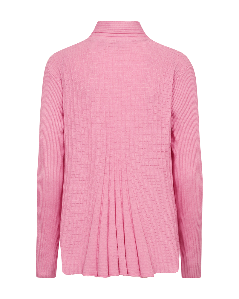 Claudisse Short Cardigan Dam Wild Orchid Melange Freequent