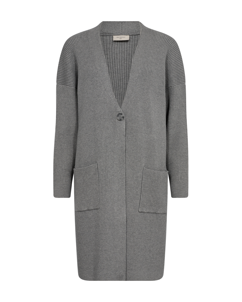 Claura Cardigan Ladies Medium Grey Mlg Freequent