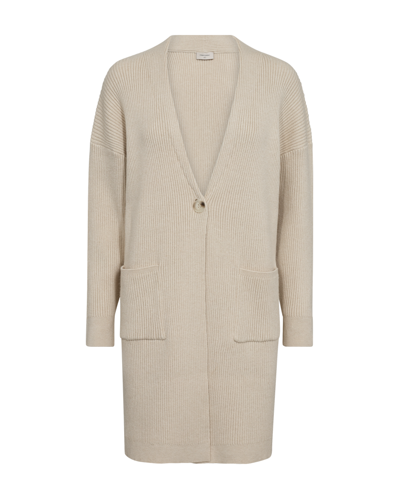 Claura Cardigan Dam Moonbeam Melange Freequent