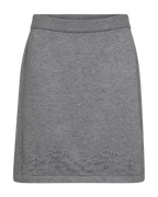 Claura Kjol Dam Medium Grey Melange Freequent