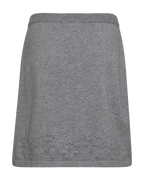 Claura Kjol Dam Medium Grey Melange Freequent