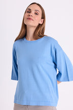 Conny Pullover Dam Vista Blue Freequent