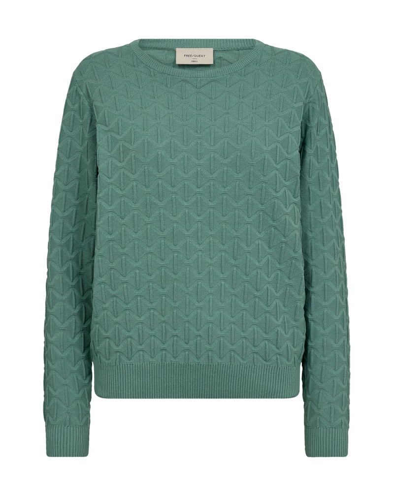 Dodo Pullover Round Neck Women Malachite Green Freequent