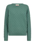 Dodo Pullover Round Neck Women Malachite Green Freequent