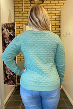 Dodo Pullover Round Neck Women Malachite Green Freequent