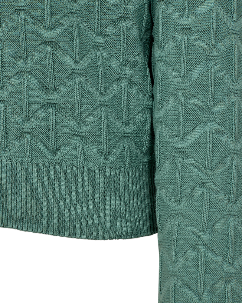 Dodo Pullover Round Neck Women Malachite Green Freequent