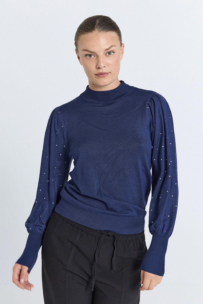 Dotka Pullover Dam Patriot Blue Freequent