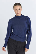 Dotka Pullover Dam Patriot Blue Freequent