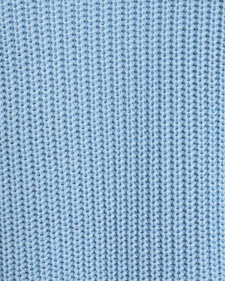 Ellis V Långärmad Tröja Chambray Blue Dam - Freequent