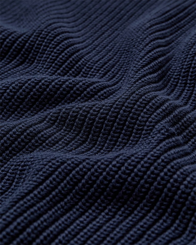 Ellis V-ringad Tröja Dam Navy Blazer Freequent