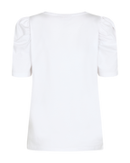 Fenja T-shirt Puff Women Brilliant White Freequent