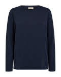Fenja Tee Long Sleeve Women Navy Blazer Freequent