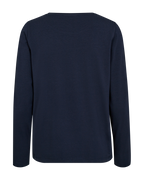 Fenja Tee Long Sleeve Women Navy Blazer Freequent
