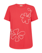 Fenjal T-shirt Dam Bittersweet W Star Off-white Freequent
