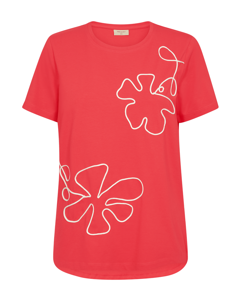 Fenjal T-shirt Dam Bittersweet W Star Off-white Freequent