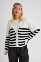 Iben Cardigan Dam Brilliant w Black Freequent
