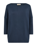 Jone PU Tröja Dam Vintage Indigo Freequent