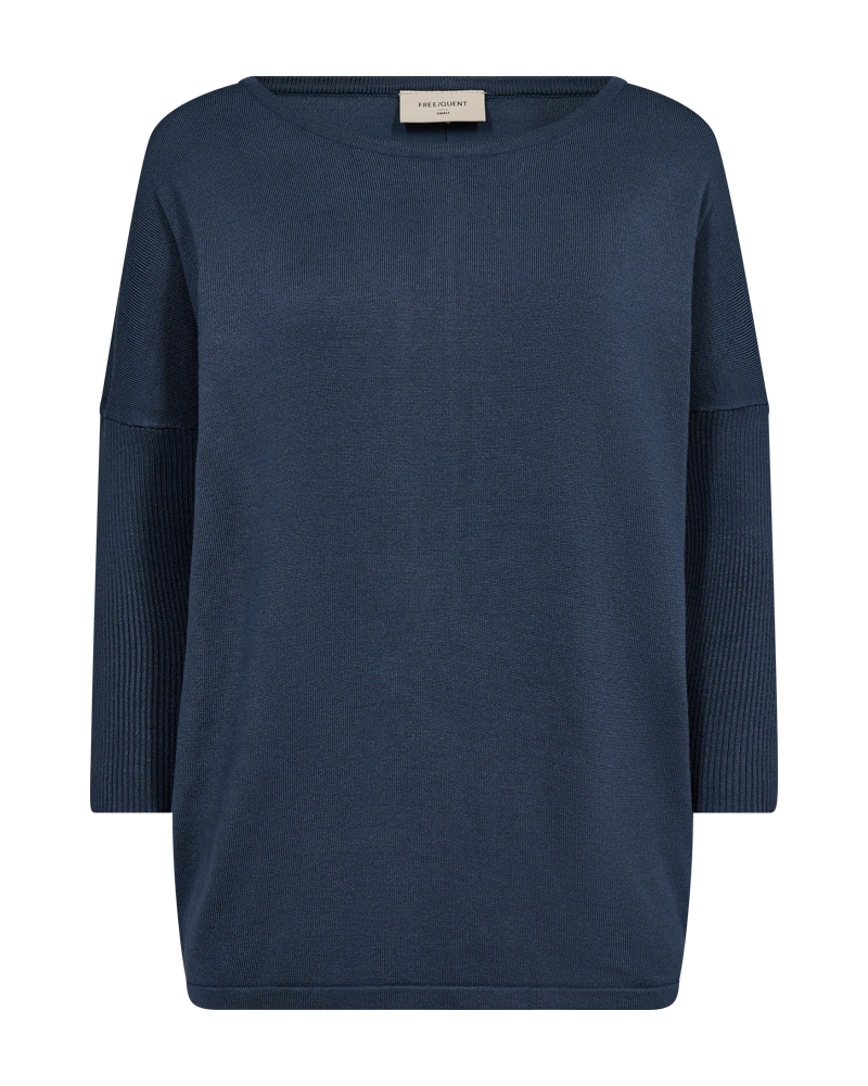 Jone PU Tröja Dam Vintage Indigo Freequent