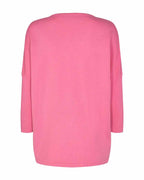 Jone V-Ringad Tröja Dam Aurora Pink - Freequent