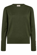 Katie Pullover Women Kombu Green Freequent