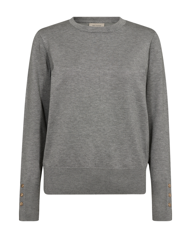 Katie Pullover Ladies Medium Grey Mlg Freequent