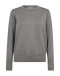 Katie Pullover Ladies Medium Grey Mlg Freequent