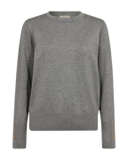 Katie Pullover Ladies Medium Grey Mlg Freequent