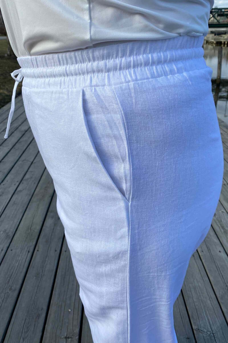 Lava Long Pant Women Brilliant White Freequent