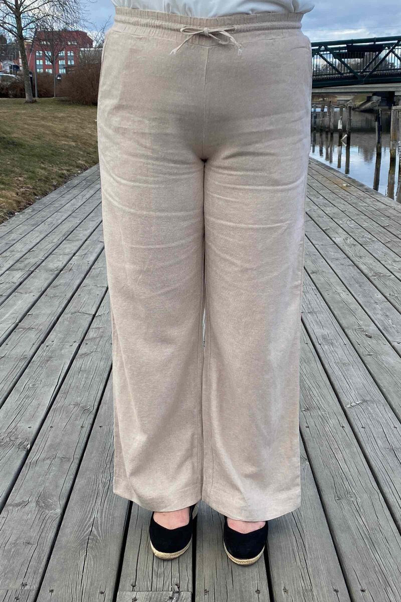 Lava Long Pant Dam Sand Melange Freequent