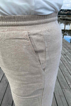 Lava Long Pant Dam Sand Melange Freequent