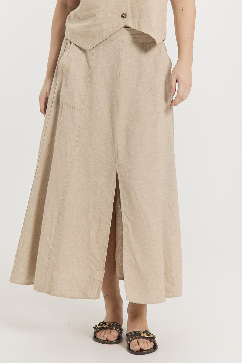 Lava At Skirt Women Sand Melange Freequent