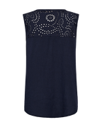 Louis Sleeveless Blouse Women Navy Blazer Freequent