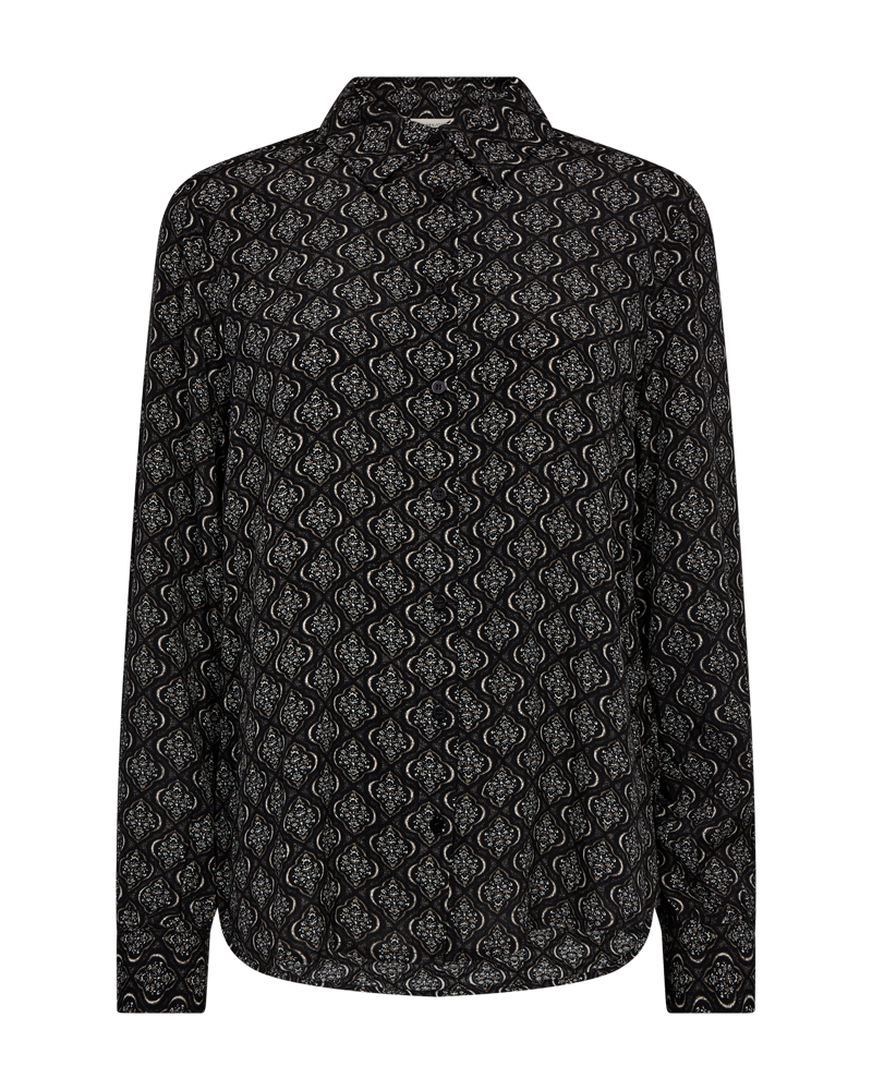 Lovy Shirt Women Black W Moonbeam Freequent