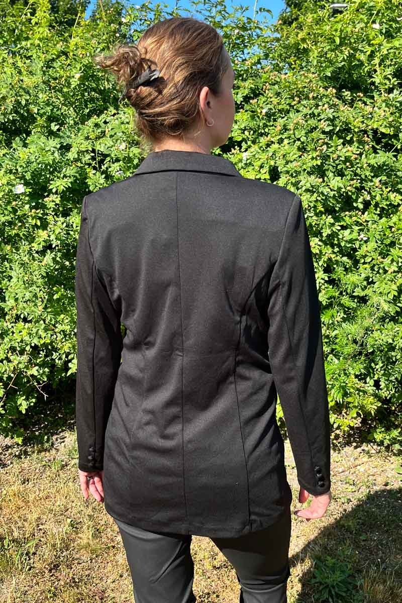 Nanni Long Blazer Two Buttons Women Black Freequent