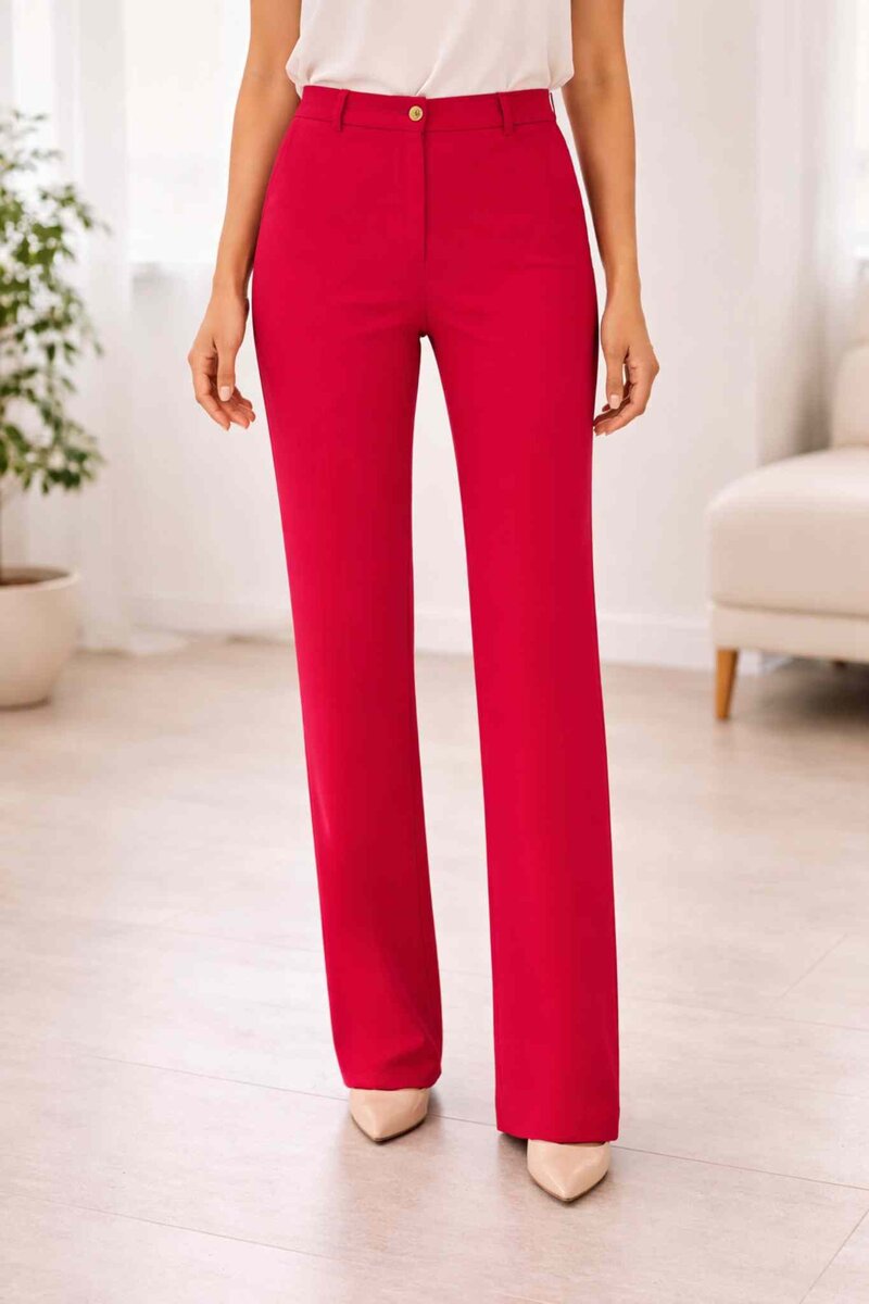 Nanni Long Pant Cerise Dam  Freequent