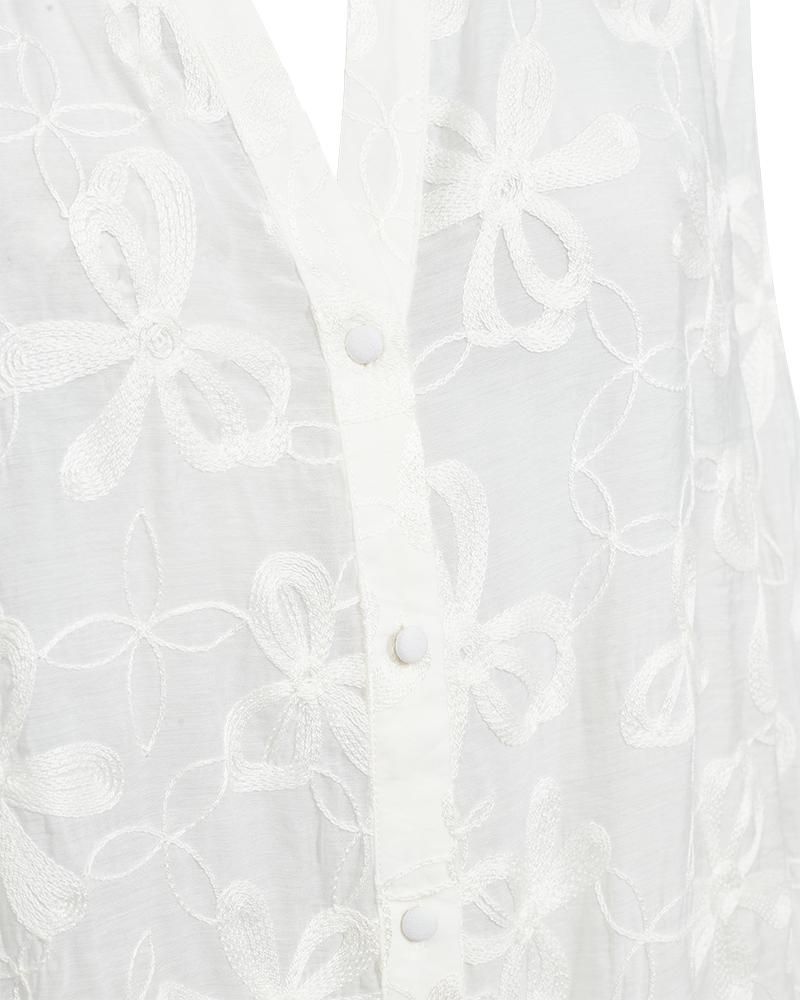 Randy Blouse Women's Star Off-White - Freequent