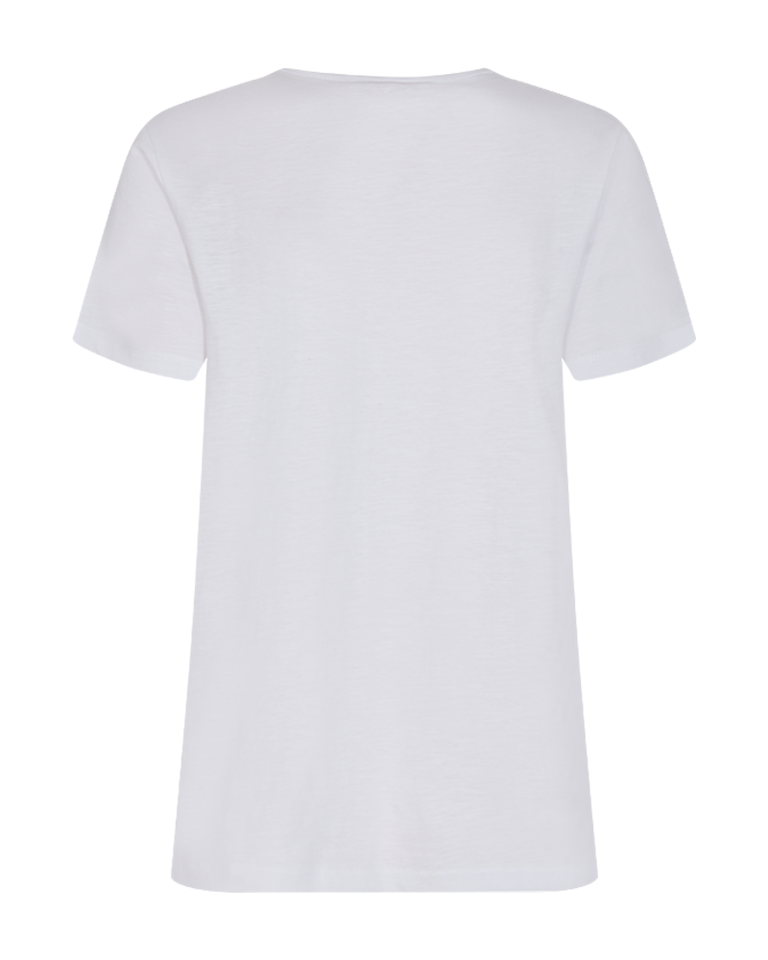 Sabina Twist Topp Dam Vit - Freequent