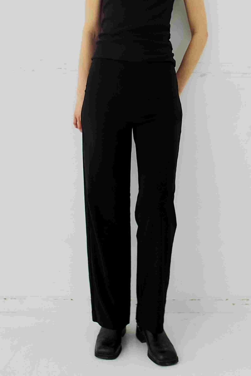 Serena Pants Women Black Freequent