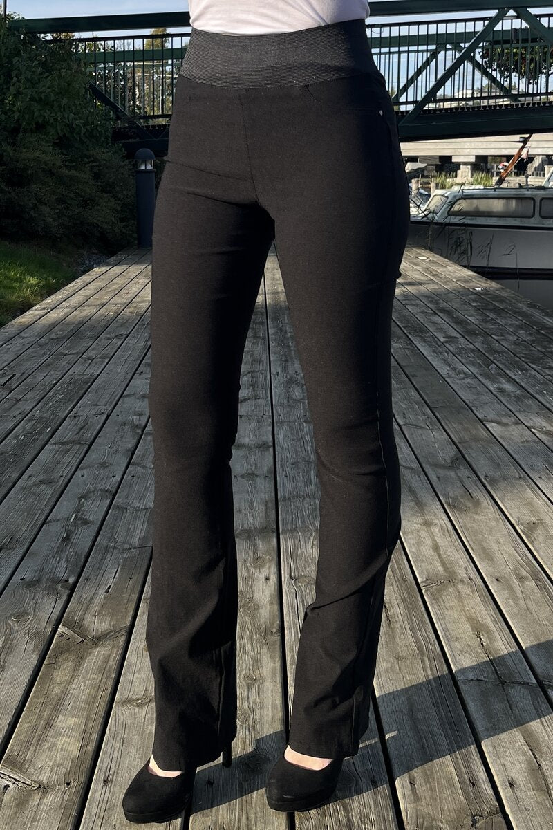 Shantal Bootcut 32 Längd Power Dam Svart Black | Smilebutiken - Freequent